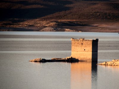 Castillo de Alconétar o de Rocafrida. Torre de Floripes