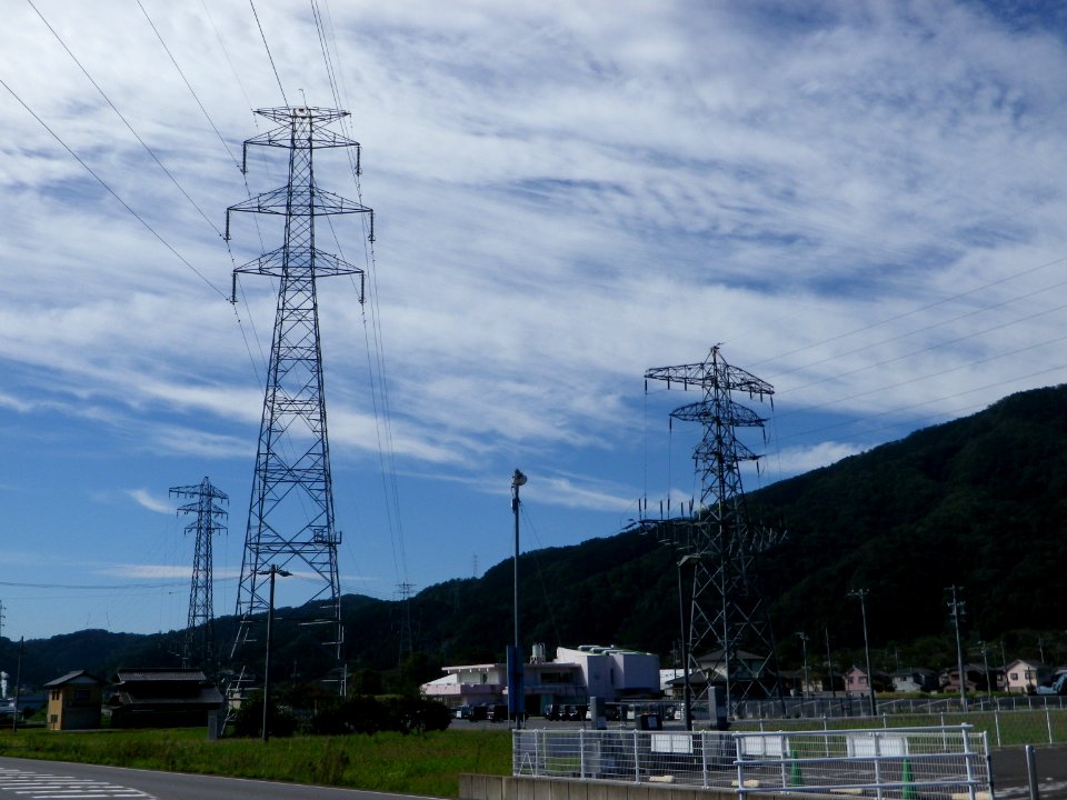 transmission towers