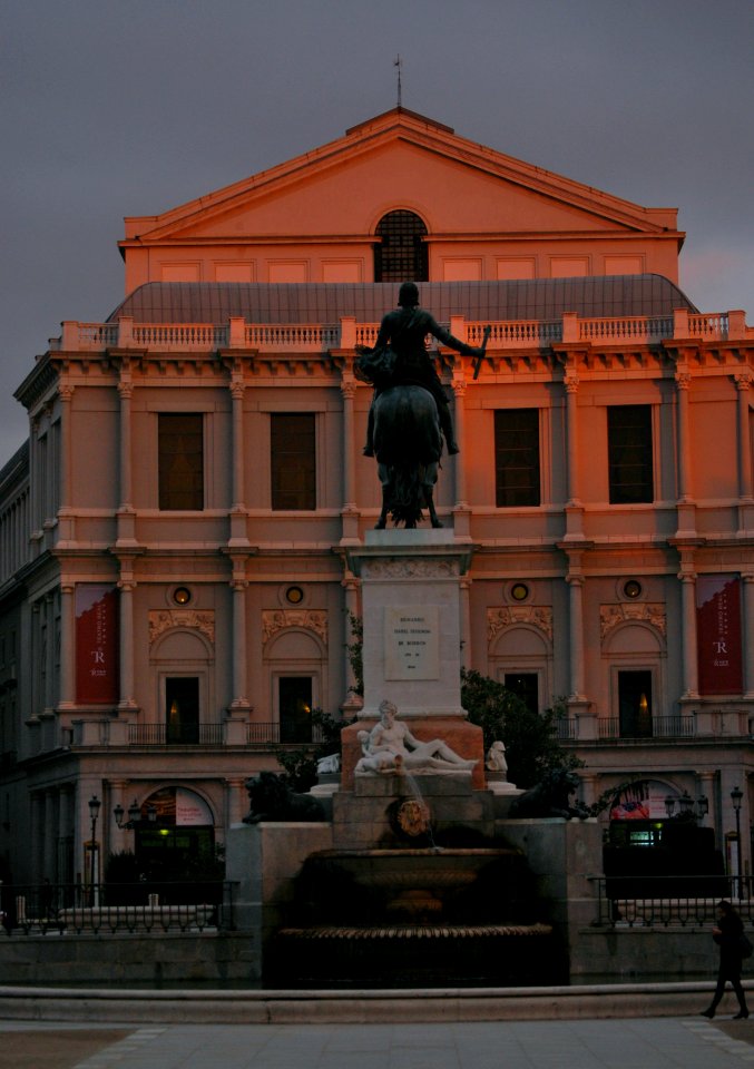 Plaza de Oriente, Teatro Real, Madrid