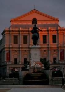 Plaza de Oriente, Teatro Real, Madrid photo