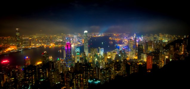 Hong Kong from Victoria Peak photo