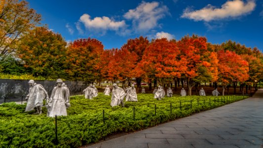 Korean War Veterans Memorial, Washington DC