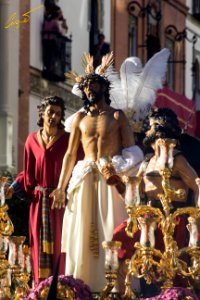 Ntro. Padre Jesús Despojado de sus Vestiduras. Hermandad de Jesús Despojado. Domingo de Ramos 2016. Sevilla