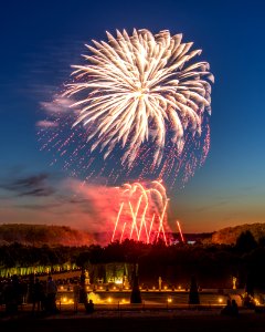 Fireworks at the Palace of Versailles photo