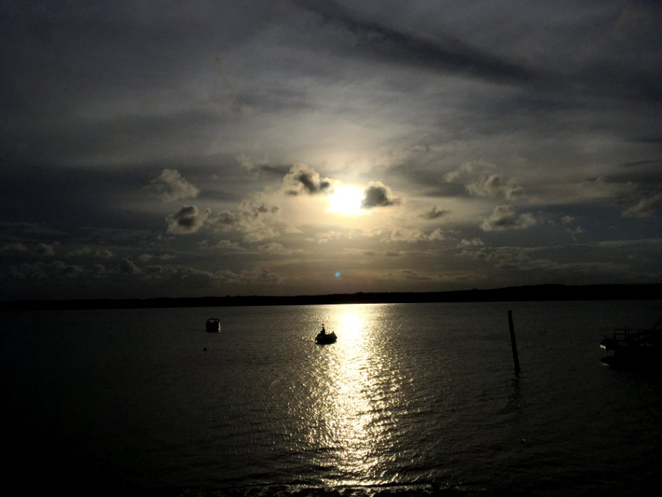 Sunset in Jacaré, João Pessoa, Brazil