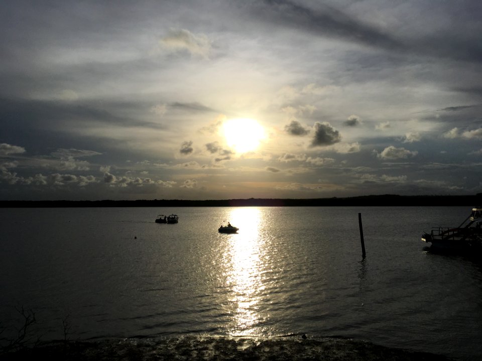 Sunset in Jacaré, João Pessoa, Brazil