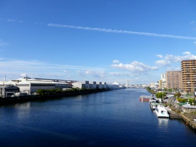 Upstream direction from Kraku Bridge photo