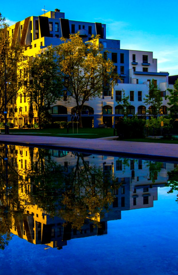 Reflet matinale (quai des arts) par Nicolas Tardy