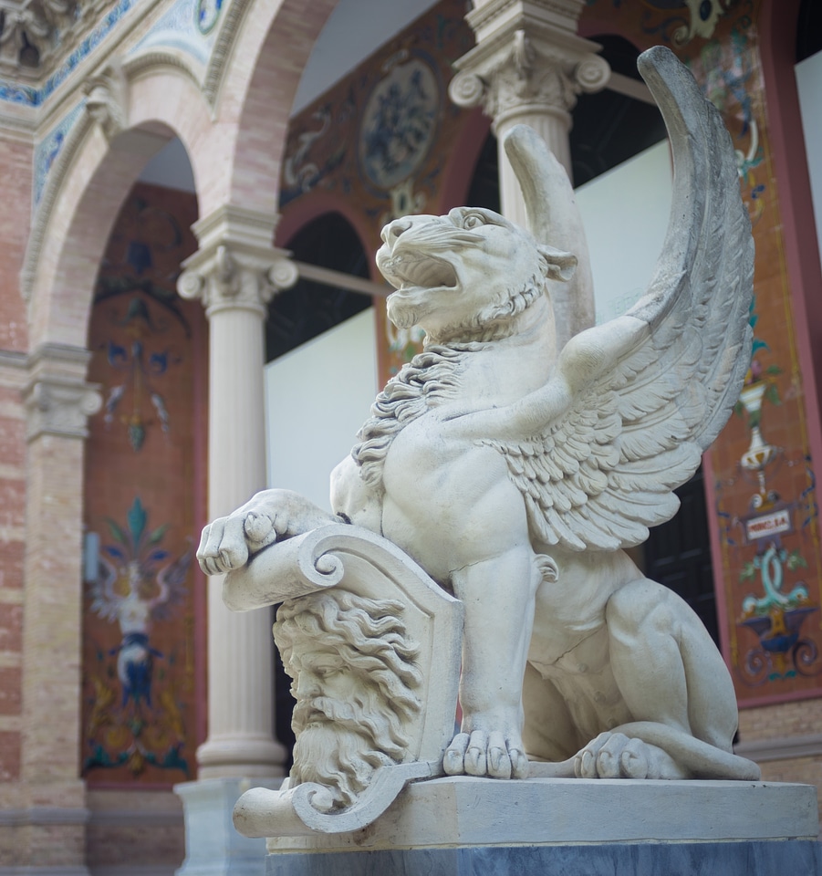 Architecture stone monument