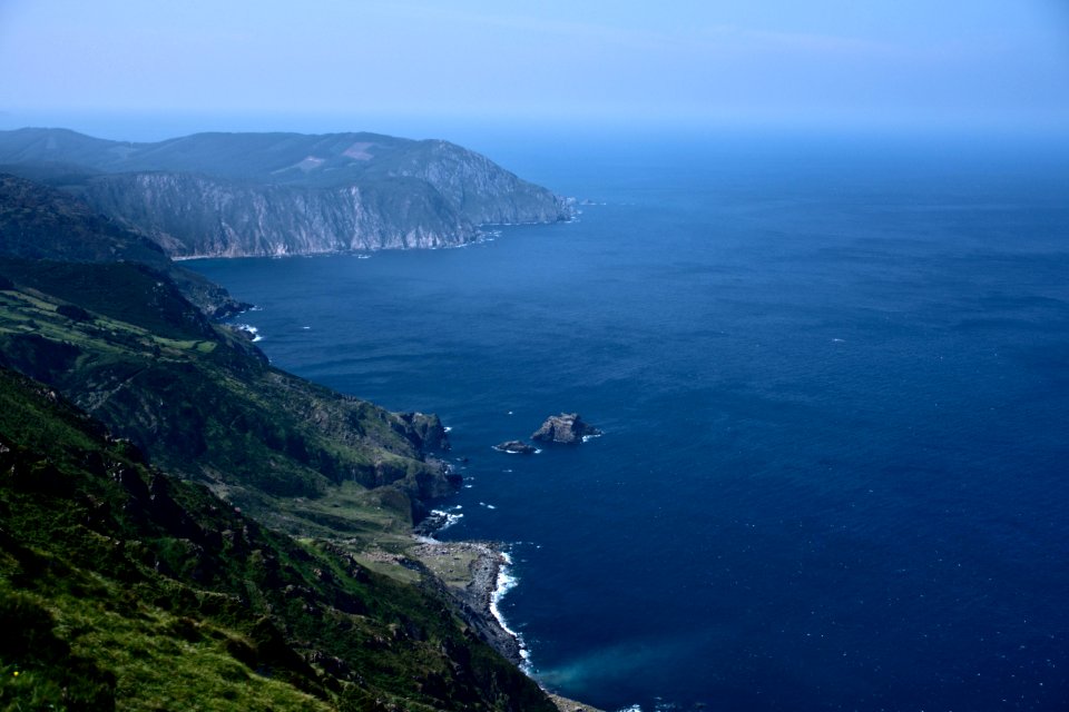 Seascape coastal scenic landscape