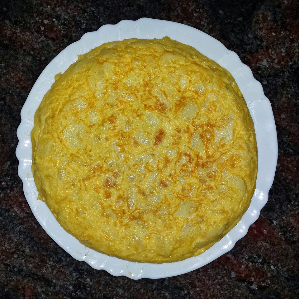 Kitchen potato omelette gastronomy