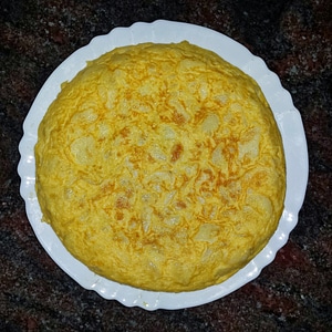 Kitchen potato omelette gastronomy