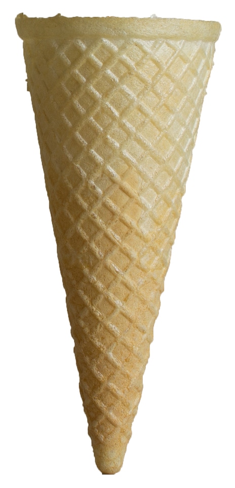 Cream crispy empty