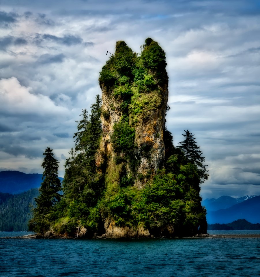 New Eddystone Rock, Alaska
