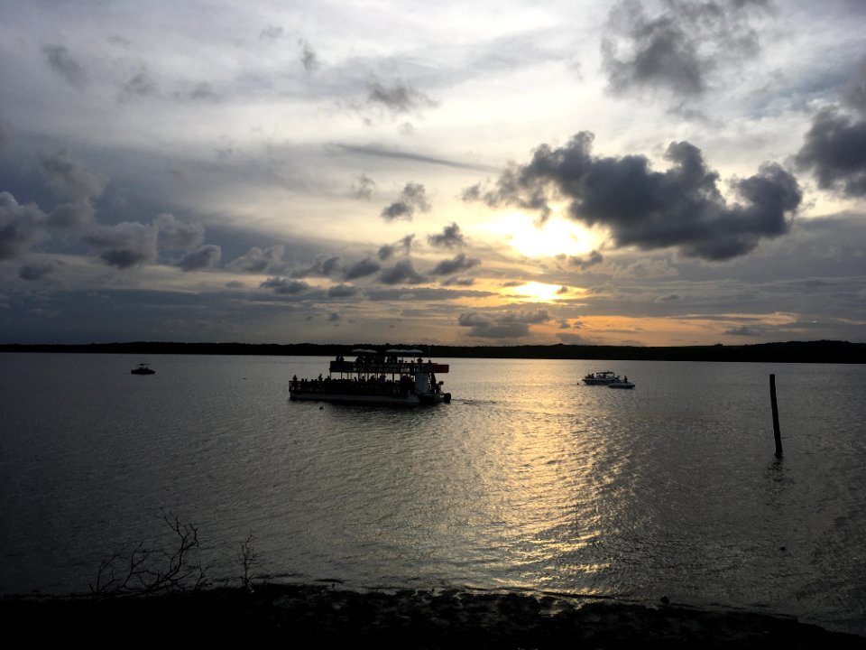 Sunset in Jacaré, João Pessoa, Brazil