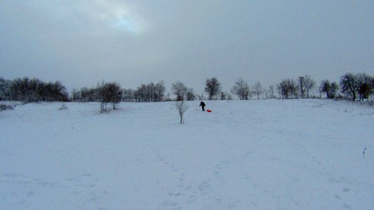 karlı bir gün, snow