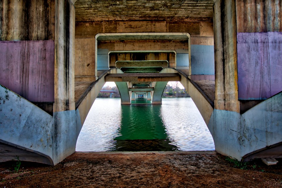 Lamar St Bridge, Austin TX photo