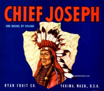 1940s Chief Joseph Brand Apples