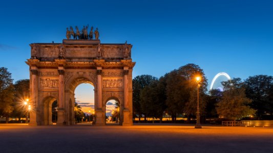 Arc de Triomphe du Carrousel, Paris photo