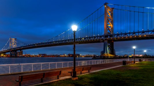 Benjamin Franklin Bridge, Philadelphia photo