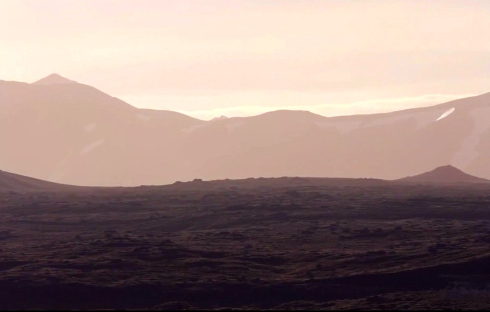 Landmark Iceland sunset