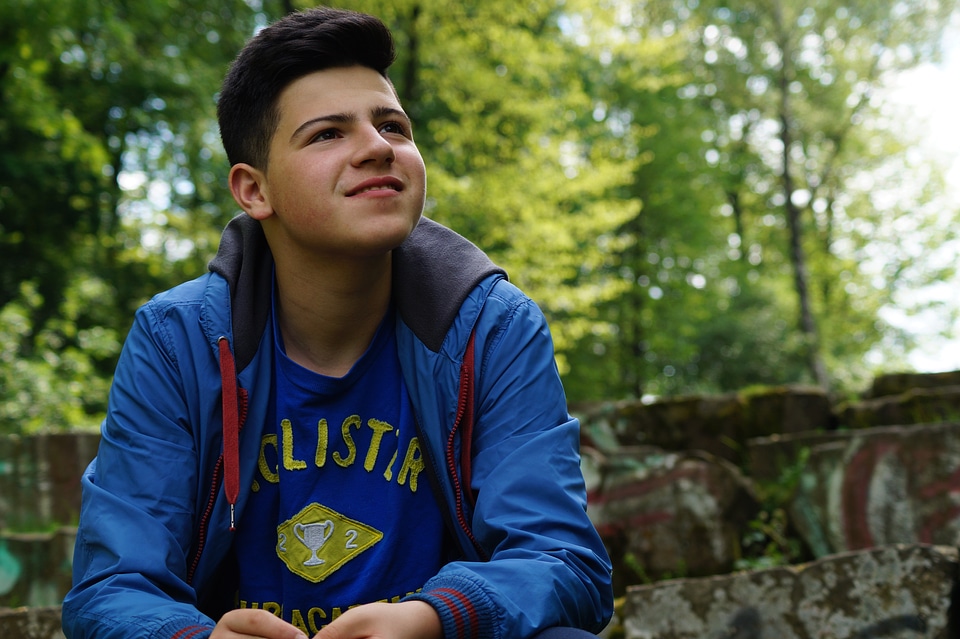 Boy model weather