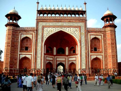 The Great Gate of Taj Mahal