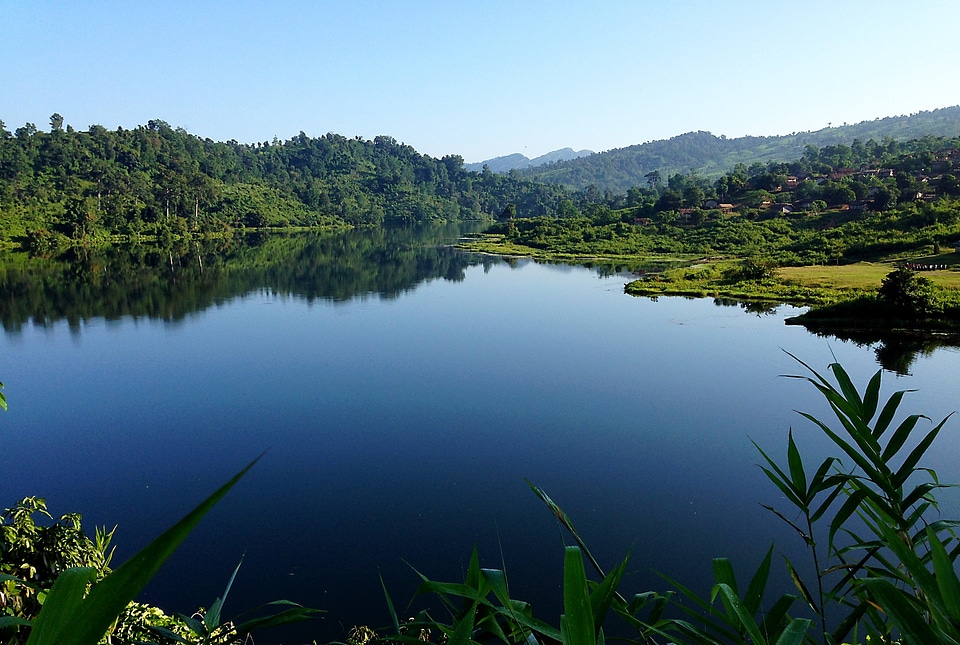 Reflection calm tranquil