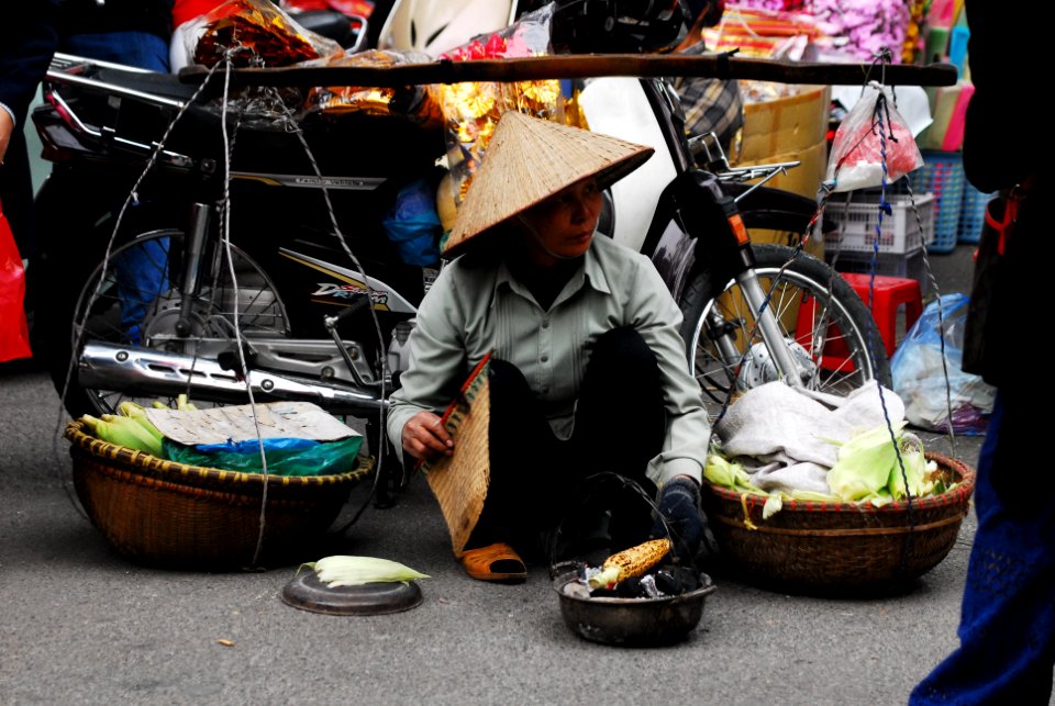 The little stall in the mid-street