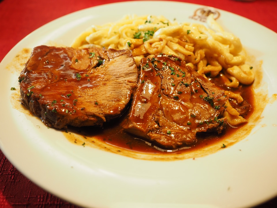 Roast pork tasty cook
