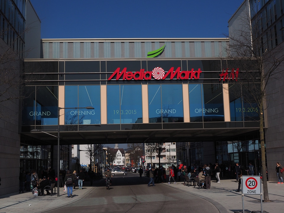 Mall shopping center retail stores photo