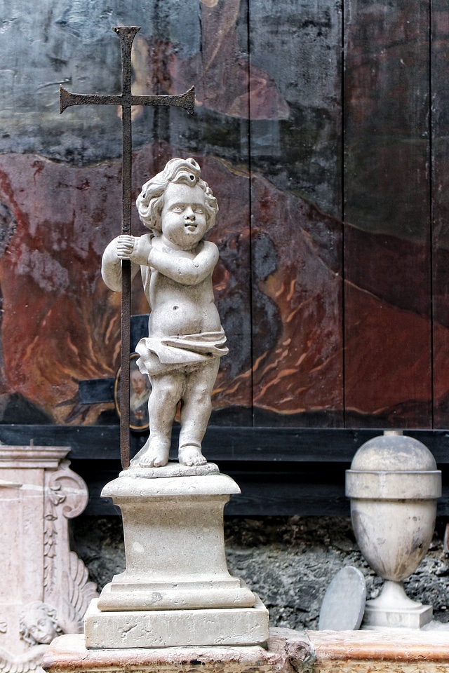 Faith angel figure statue