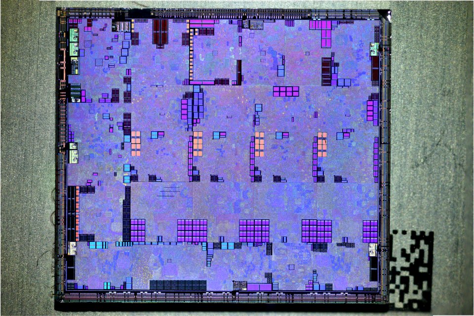 Nvidia NV40 die shot