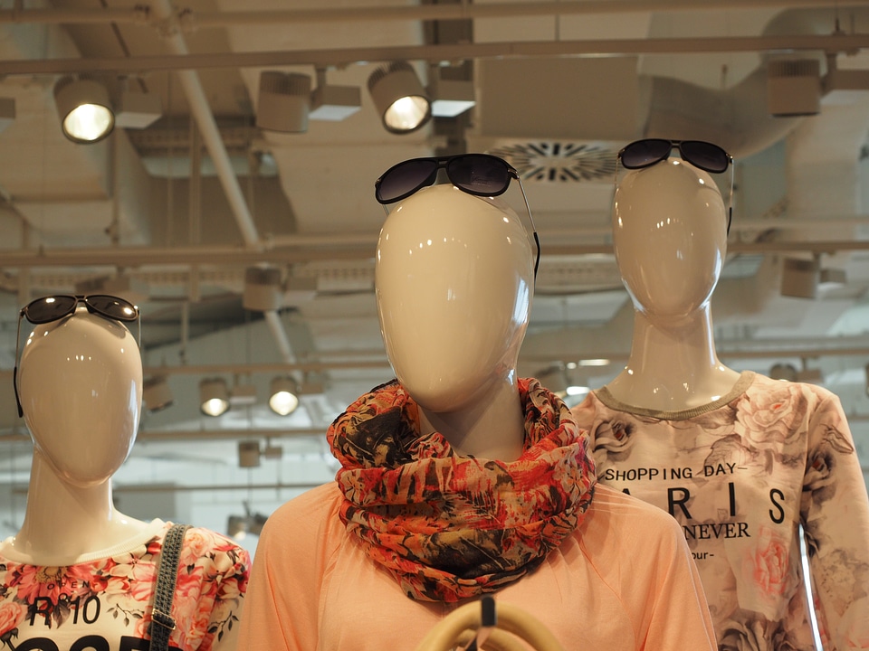 Decoration fashion industry shopping