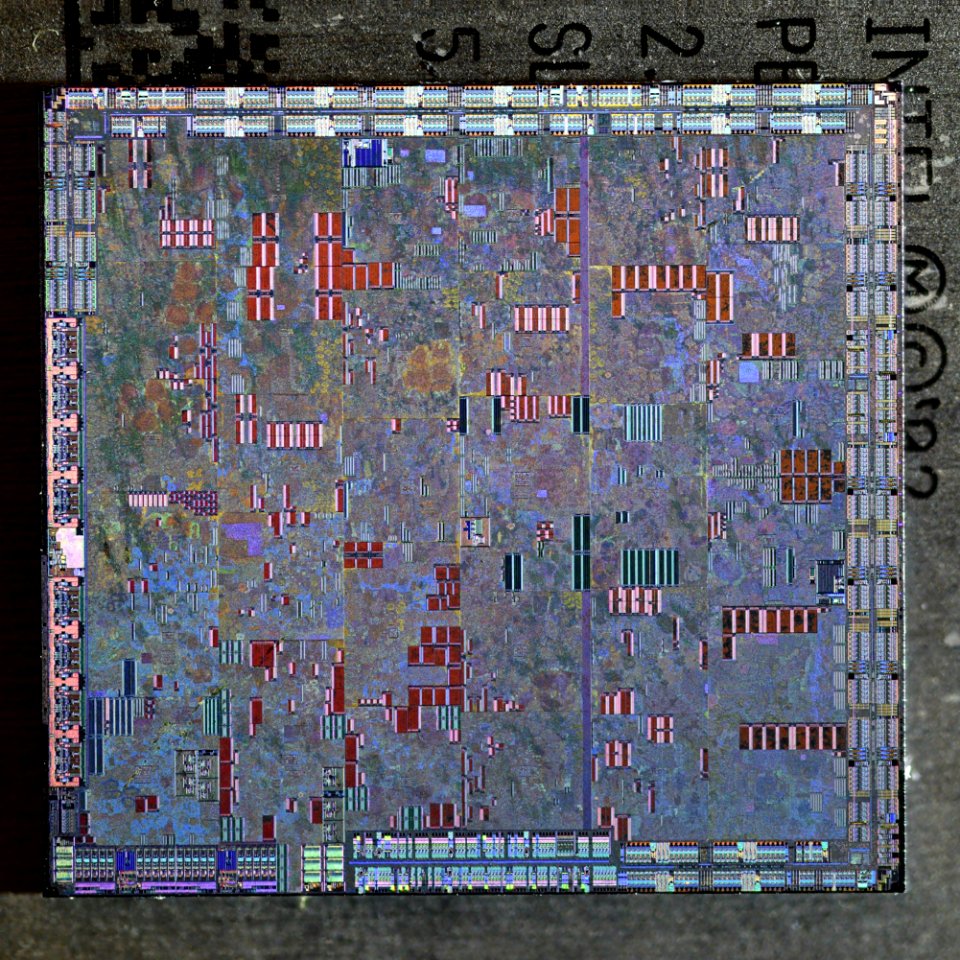 Nvidia G71 die shot