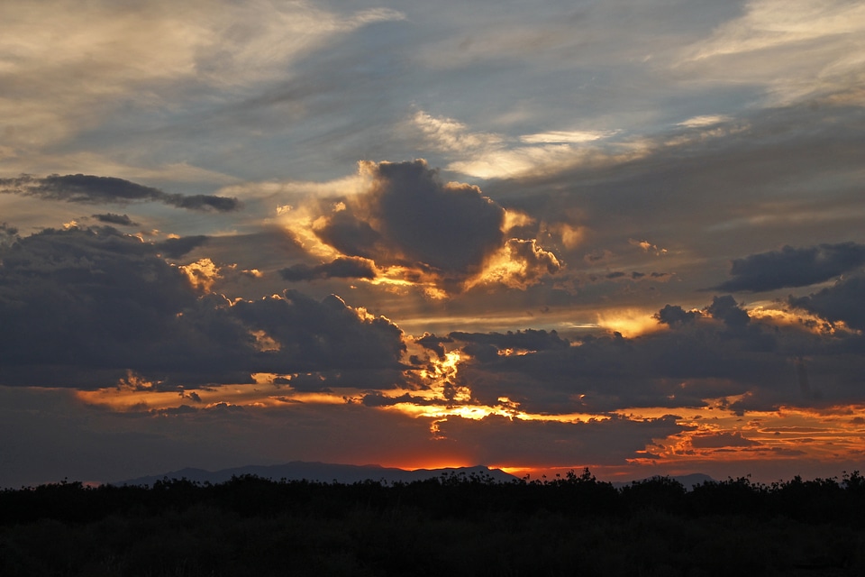 Clouds abendstimmung usa