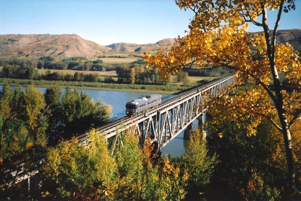 WCRA - BC Rail tour - Peace River.