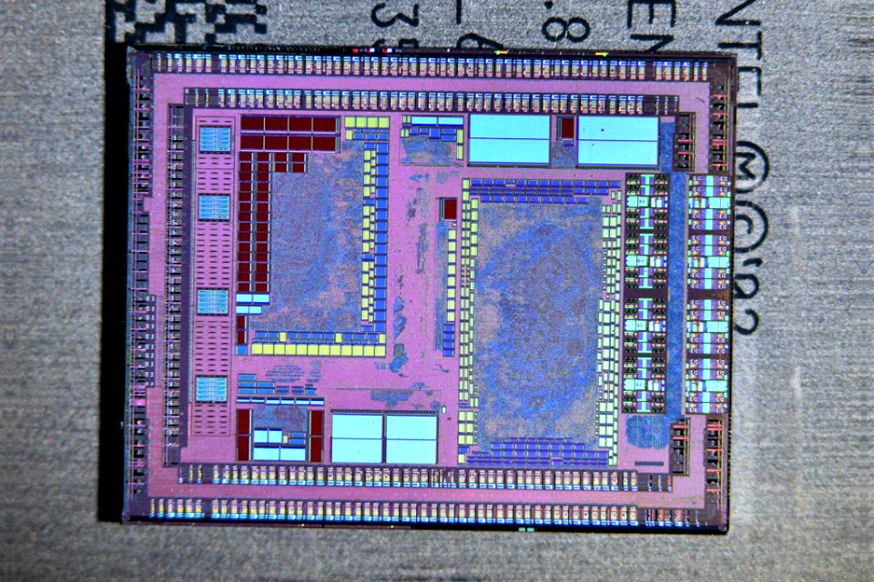Cisco switch management IC 2 die shot