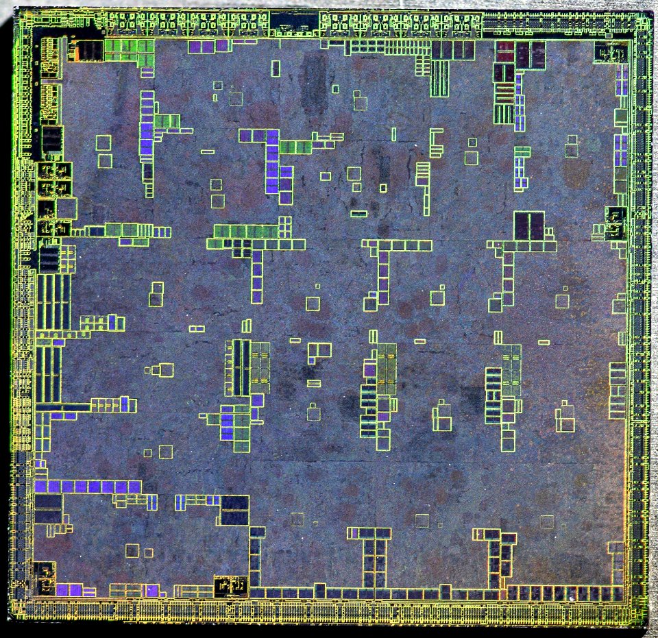 Nvidia NV42 die shot