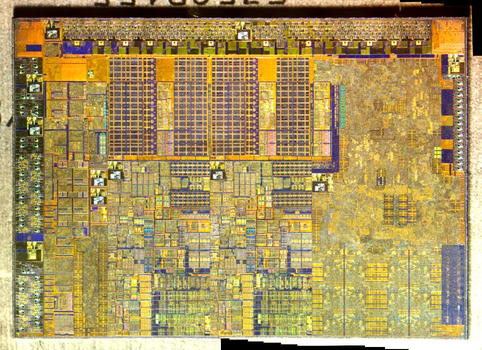 Intel Sandy Bridge 2C-GT2 die shot (stitched)