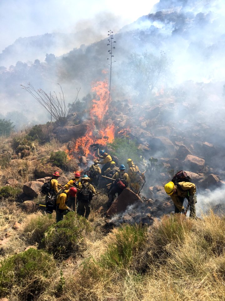 Fighting the Sombrero Fire