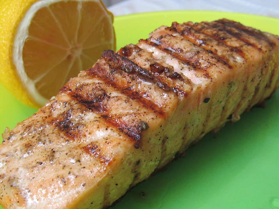 Grill food fried