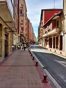 Barakaldo euskadi sidewalk