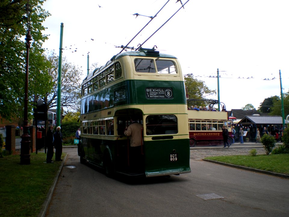 Hastings Trolleybuses at East Anglia Transport Museum.