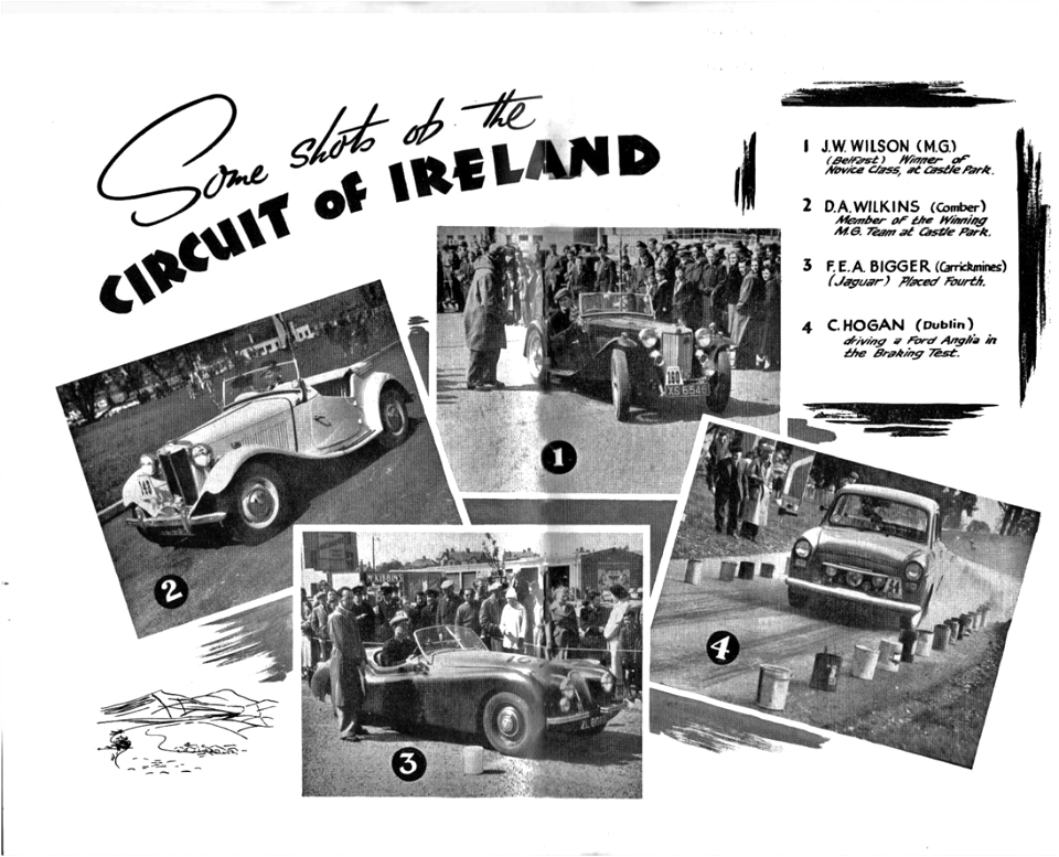 Circuit of Ireland 1954 Frank Bigger