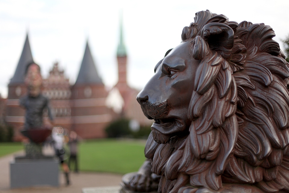 Lion city holsten gate landmark