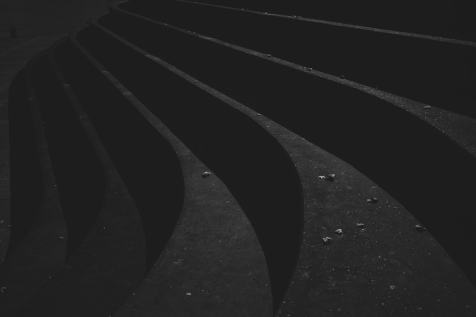 Stairway grunge concrete