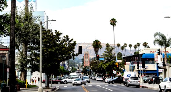 Hollywood Sign Sunset