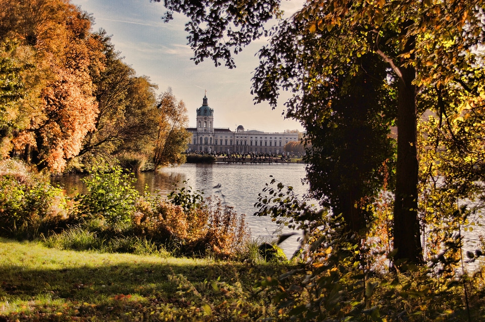 Autumn schlossgarten castle