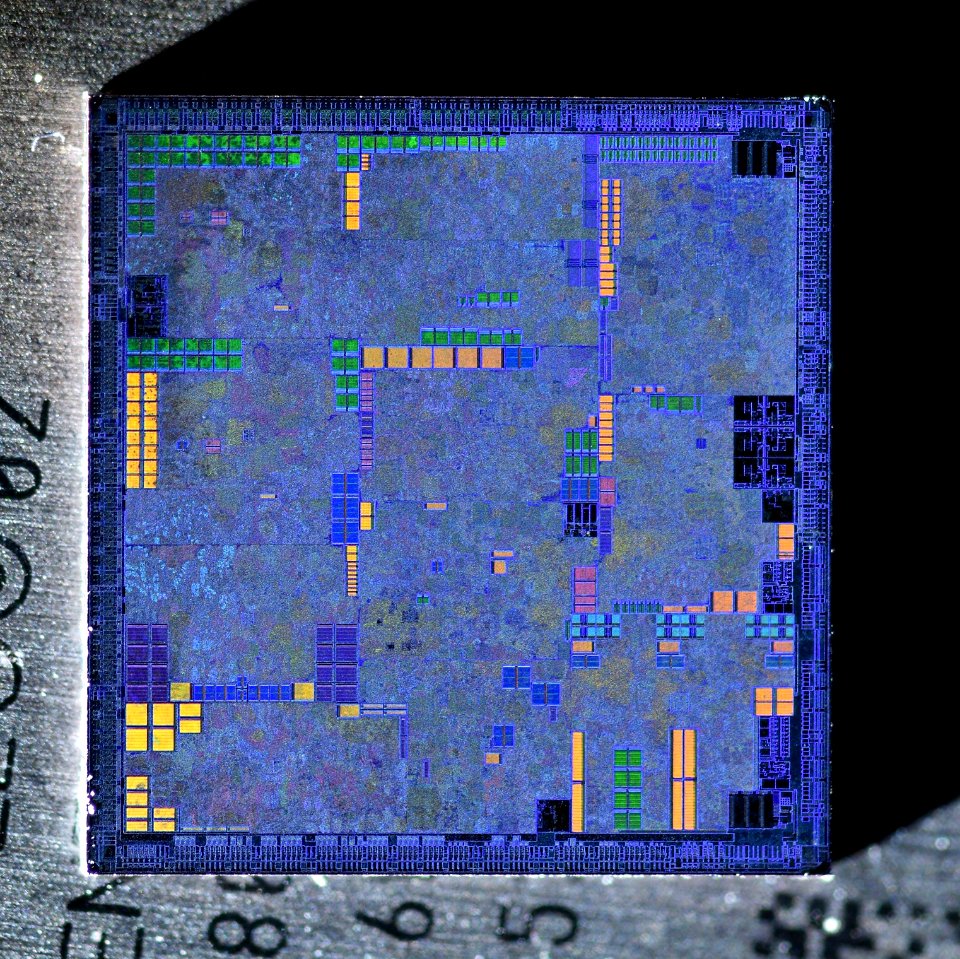 Nvidia NV44 die shot